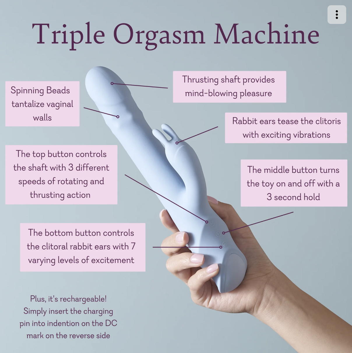 Triple Orgasm Machine
