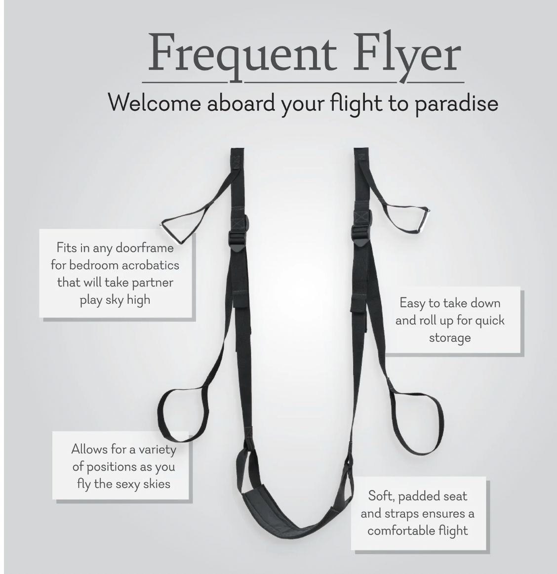 FREQUENT FLYER EROTIC DOOR SWING